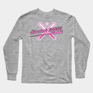 BASEBALL MOM T-SHIRT Long Sleeve T-Shirt